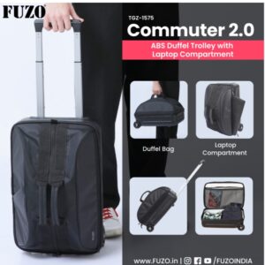 ABS Duffel Trolley with Laptop Compartment